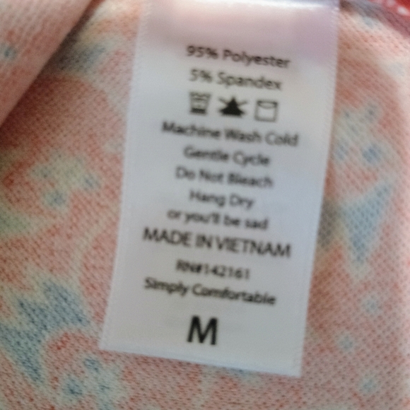 Lularoe Cassie Pencil Midi Skirt Medium Orange Print Geometric Retro Stretch - Picture 5 of 7